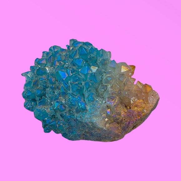 Other - Angel Aura Quartz Crystal Stone Cluster
